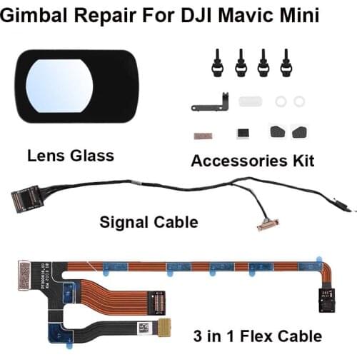 Signal Flat Flex Cable for DJI Mavic Mini Drone Gimbal Camera Lens Glass Replacement Camera Lens Repair Spare Parts Accessories