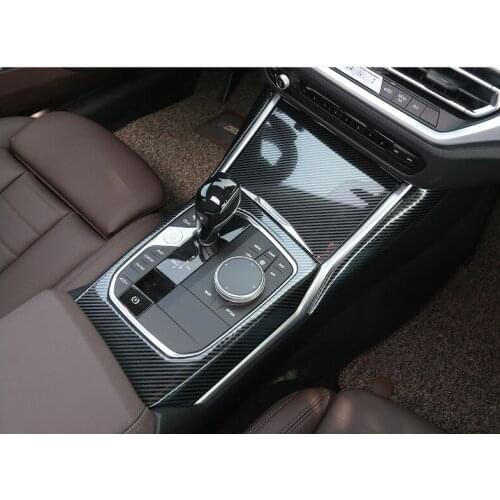 Fit for BMW 2020 New 3 Series interior modification gear frame central control gear panel decoration sticker for G28 325li