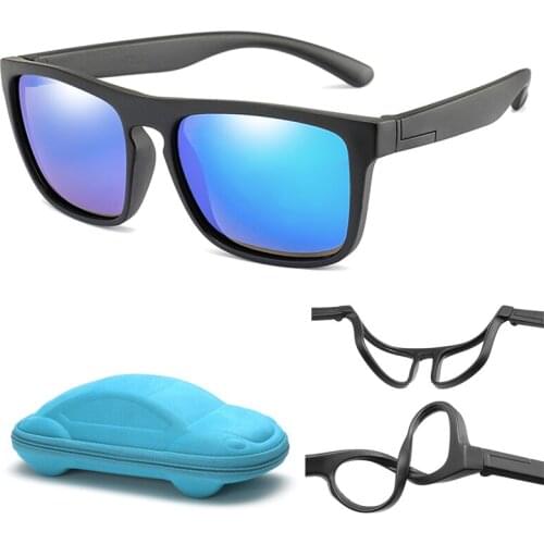 Polarized Kids Sunglasses Rubber Brand Baby Girls Sunglass Children Sun Glasses Flexible Safety Frame Birtay Christmas Gifts