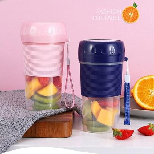 Portable Juicer USB Rechargeable Mini Mixer Personal Size Travel Drink Maker for Travel Office Sports Home TS1