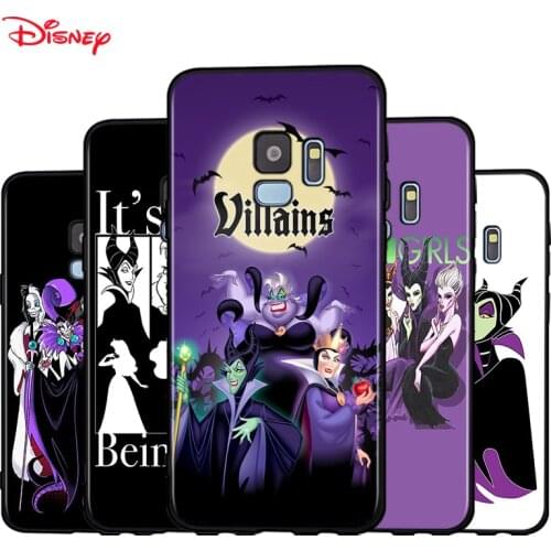 Silicone Cover Disney Dark Villains For Samsung Galaxy A9 A8 A7 A6 A6S A8S Plus A5 A3 A02 Star 2018 2017 Phone Case