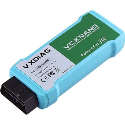 VXDIAG VCX NANO for Land Rover/Jaguar Software V141 WIFI Version Support Diesel and Gasoline Cars OBD2 Scnaner