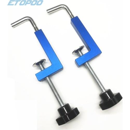 2pcs/set Multifunctional Woodworking clamp Aluminium Alloy fixing fixture for Wood working Benches Saw Machinery Wood Router