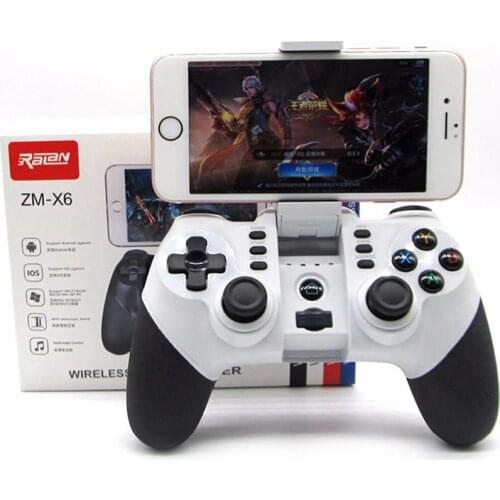 Bluetooth Wireless Game Controller for Android/iOS Phone Tablet PC with Bracket Gaming Controle Joystick Gamepad Joypad