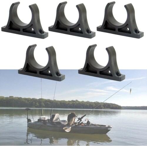 5pcs/lot fishing boat Kayak Paddle Holder, Plastic Inflatable Boat Paddle Holder Clip,Oar Keeper for Kayaks Canoes Rowing Boats
