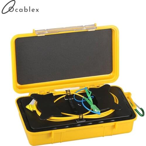 Free Shipping 500m OTDR Launch Cable Box SM 1310/1550nm FC/LC/SC/ST UPC/APC OTDR Cable Box Dead Zone Eliminator