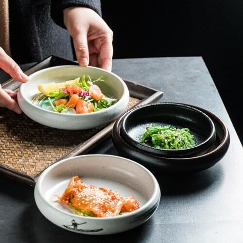 Snack seasoning ceramic plate Japanese pickle plate spice plate mustard small plate kitchen sauce dish vinegar dish CN(Origin)