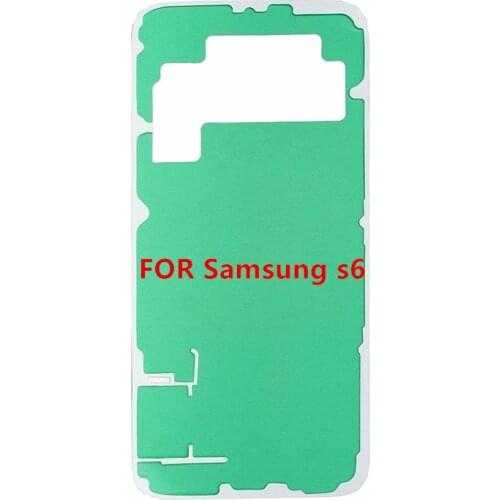 Original Back Cover Door Adhesive For Samsung Galaxy S6/G920 G920F Version Rear Battery Cover Sticker Tape
