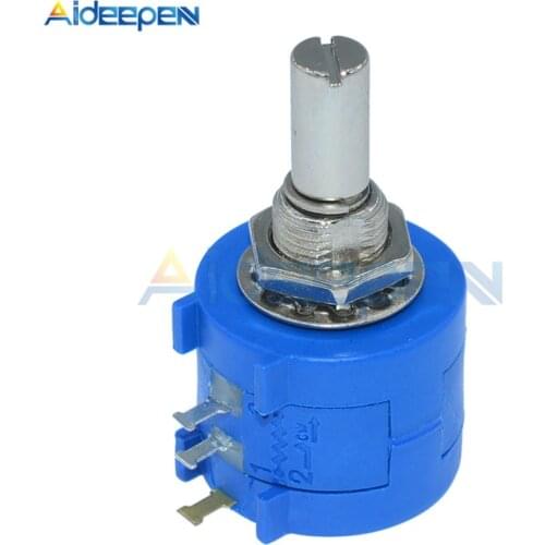 1Pcs 3590S-2-103L 3590S 10K ohm Precision Multiturn Potentiometer 10 Ring Adjustable Resistor