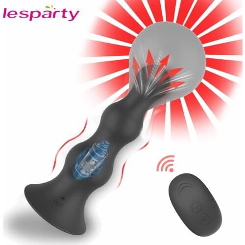 Sex Toys For Men Inflatable Anal Plug Male Prostate Massager Expansion Big Butt Plug Remote Control Anal Vibrator Adult Sex Shop