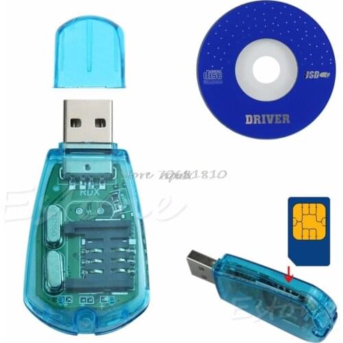 USB Cellphone SIM Card Standard Reader Copy Cloner Writer SMS Backup Whosale&Dropship
