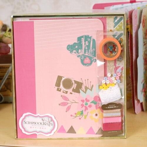 DIY Scrapbook Handmade Photo Album Material Lovers Photo Album Kit Luxury Handmade Clipbook
