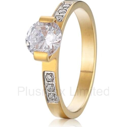 Anel Free UK delivery vintage women engagement wedding rings cheap pure titanium jewelry for men