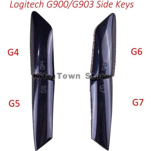 New 4Pcs Side Keys Side Buttons G4 G5 G6 G7 for Logitech G900/G903 Wireless Mouse Accessory