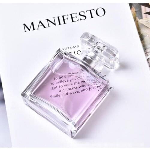 Perfume bottle 10cl Glass Refillable Perfume Bottle With Atomizer Empty Cosmetic Containers With Sprayer For Travel