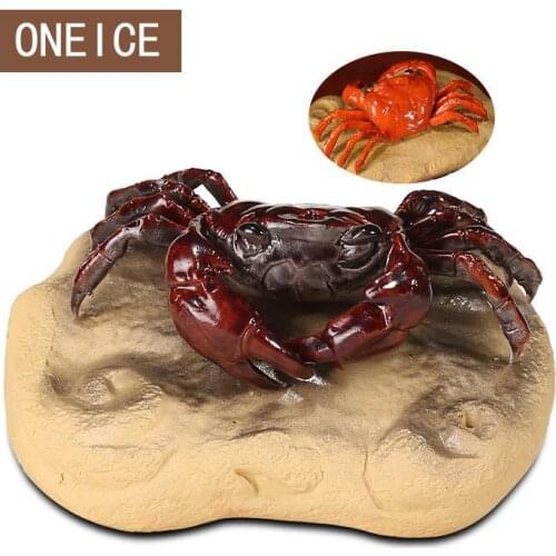 Yixing Tea Play Tea Pet Play Discoloration Crab Decoration Clay Teapet Aceessories