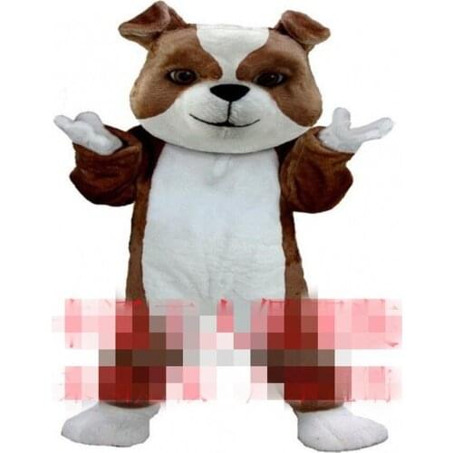 Dog Mascot Costume Suits Cosplay Party Game Dress Outfits Clothing Carnival Halloween Handmade Interesting Cartoon Character