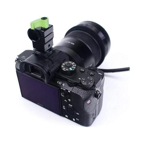 Lanparte 15mm Hot Shoe Mount Rod Clamp for DSLR Camera Fit for DJI Follow Focus Motor