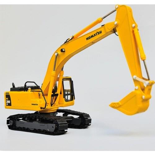 GALEO 1/43 KOMATSU PC200LC Excavator Metal Tracks Diecast Model Toy Collection