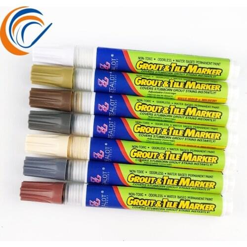 Tile Marker Pen Tile Gap-trimmed Pen 7 Colors Per Set Tile Floor Tile Patch Pen