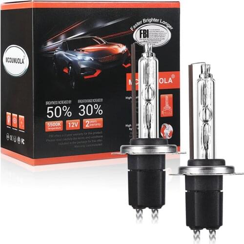 MCOUNUOLA Xenon Bulbs H3 (PK22s)