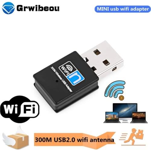 MINI USB Wifi Adapter 300Mbps USB2.0 wifi antenna wifi usb ethernet wifi dongle 802.11 n/g/b enchufe wifi usb lan comfas