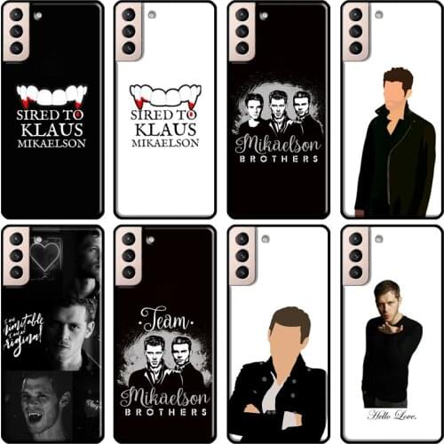 Klaus Mikaelson Vampire Diaries Soft Case For Samsung Galaxy S21 Ultra Note 20 Note 10 S8 S9 S10 Plus S20 FE Phone Cover