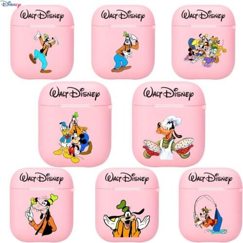 2021 New Disney Goofy Silicone Bluetooth Wireless Earphone Case for AirPods Protective Cover Skin Accessories Pods Charging Box