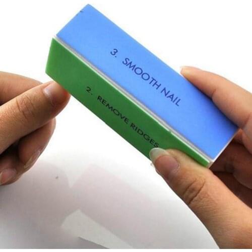 1Pc Professional Nail File Buffer Polisher Block Tools Everything For Manicure Accessories Rhythmic Sanding Pedicure