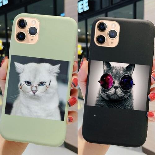 Luxury Cat Case For Xiaomi Redmi Note 9 8 8T 9S 7 10 Pro 5 10S Mi Poco X3 NFC A3 8 9 SE 9T 10 11 10T Lite Pro TPU Phone Cover