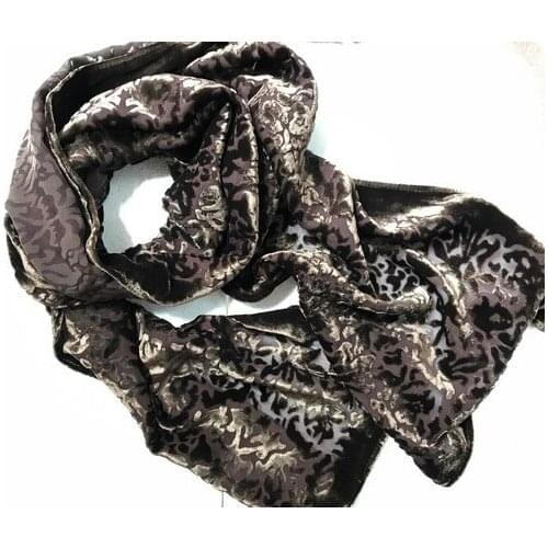 Silk velvet scarf women girl Clearance sale mixed 20pcs/lot #4049