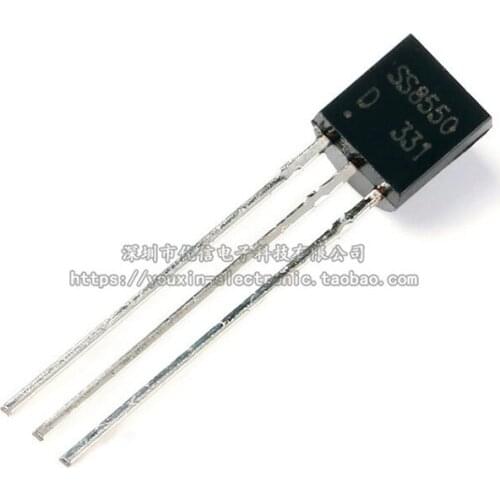 100pcs / 1 lot Transistor SS8550 double S high current TO-92