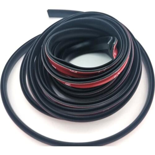 4m V Shape Car Door Window Trim Edge Moulding Rubber Weatherstrip Seal Strip