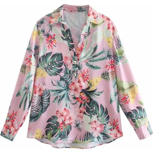 Vintage Shirt Collar Polyester Long Sleeve Regular Length Blouses DLSY723