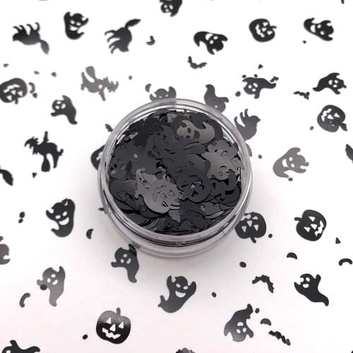 1KG Metal Glitter shapes Halloween mix shape glitter multi shape sequin glitter for Halloween nail Art Decoration Kit