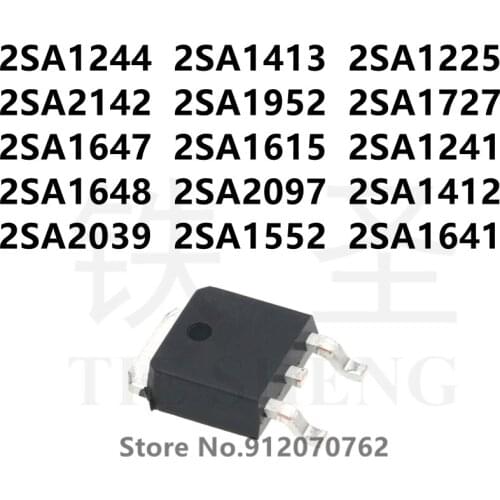 10PCS 2SA1244 2SA1413 2SA1225 2SA2142 2SA1952 2SA1727 2SA1647 2SA1615 2SA1241 2SA1648 2SA2097 2SA1412 2SA2039 2SA1552 2SA1641