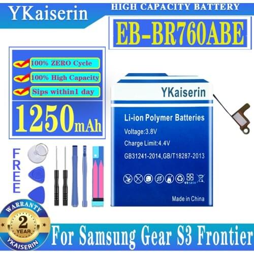 500mAh R760 Smart Watch Battery For Samsung Gear 3 Frontier Gear S3 Classic SM-R760 EB-BR760ABE Batteria + Tracking Number