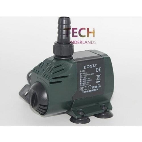 Aquarium Multi-function submersible pump freshwater sea water pump ultra silent pump BOYU FP-38 1350L/H free shipping