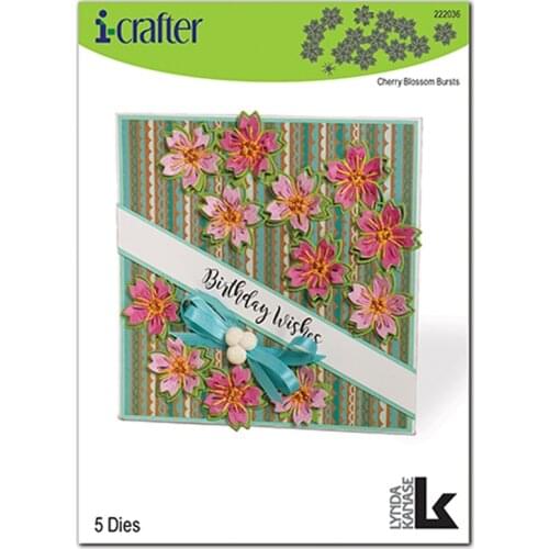 AliliArts Metal Cutting Dies Cherry blossoms diy Scrapbooking Photo Album Decorative Embossing PaperCard Crafts Die 2020