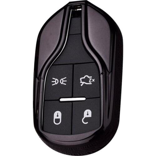 Car Key Case FOB Holder Replacement for Maserati Quattroporte Levante Smart Key Case Cover Car Styling