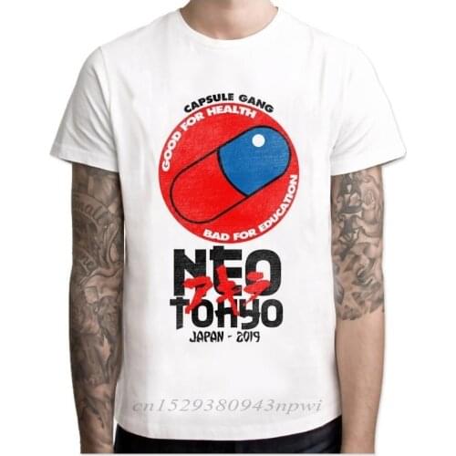 25 Kind Of Akira T Shirt Neo Tokyo Street Race Men Cool Design Shirt Short Sleeve Japanese Anime Motorcycle Party Vintage Tshirt