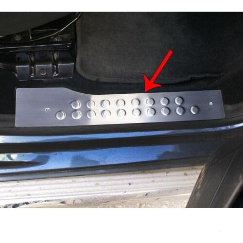 Citroen Berlingo 2 Chrome Interior Door Sill 4 Piece Stainless Steel (2008-2018)