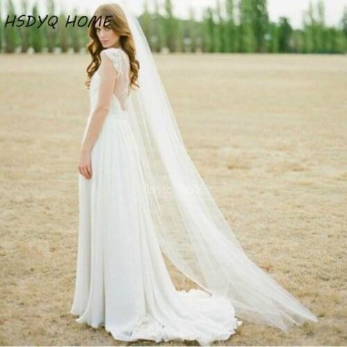 HSDYQ HOME Wedding Long Veils
