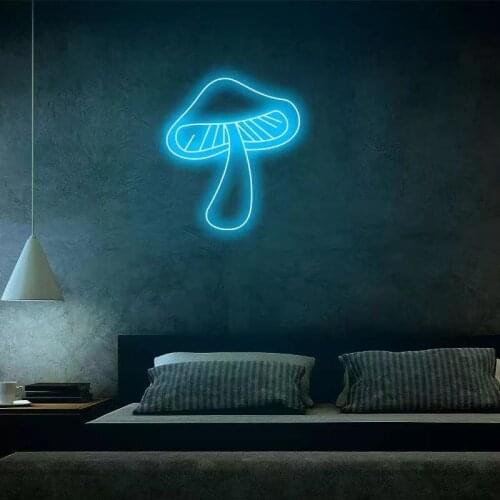 Fairy Toadstool Mushroom Custom Neon Light Sign Led For Home Bedroom Cafe Bar Wedding Party Neon Light Creative Gift