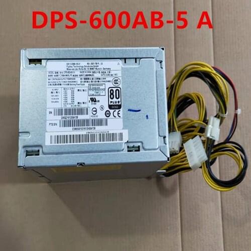 Almost New Original PSU For Fujitsu CELSIUS M740 650W Power Supply DPS-600AB-5 A S26113-E586-01