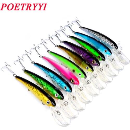 POETRYYI Fishing Lure in Bait Deep Swim Hard Bait Fish Tackle 20CM 41G Float Minnow Fishing Wobbler Japan Pesca Crankbait 30