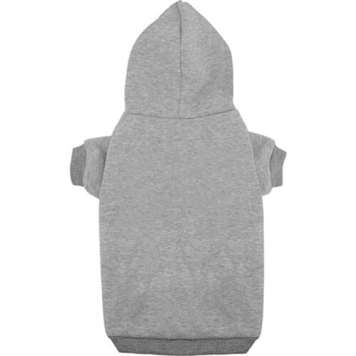 Funny Letter Dog Hoodie for Small Dogs French Bulldog Clothes Winter Dog Coat Designer Schnauzer Clothing Pug Costume A121