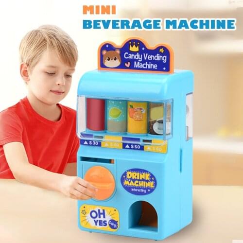 New Childrens Toy Vending Machine Simulation Sound Shopping Set Baby Game Toys Pretend Play Children Education Birthday Gift#p4