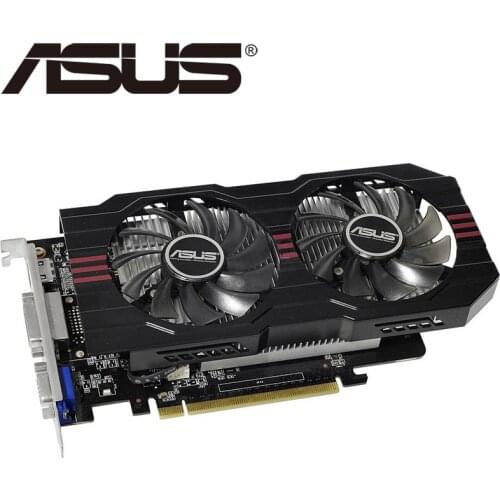 ASUS Graphics Card Original GTX 750 2GB 128Bit GDDR5 Video Cards for nVIDIA VGA Cards Geforce GTX750 Hdmi Dvi VGA Used