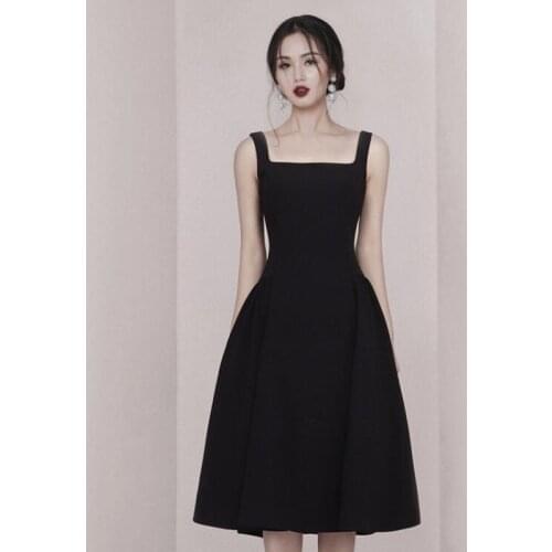 ZAWFL Vintage Holiday Bohemian Dress Women Sexy Ruffles Patch Shoulder Strapless Camis Vestido High Waist Hip A Line Robe